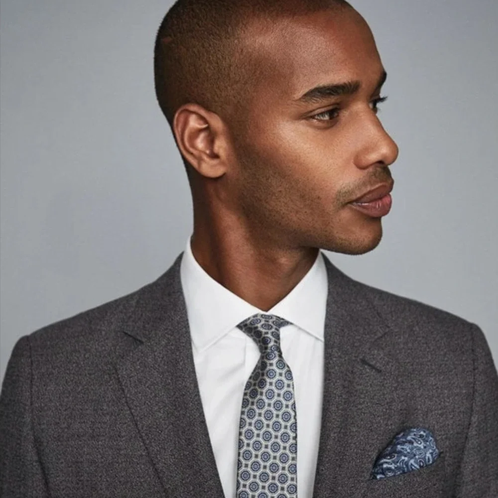 REISS Move Slim Fit Blazer Size 38 NEW Charcoal Dark Gray $475 Jacket